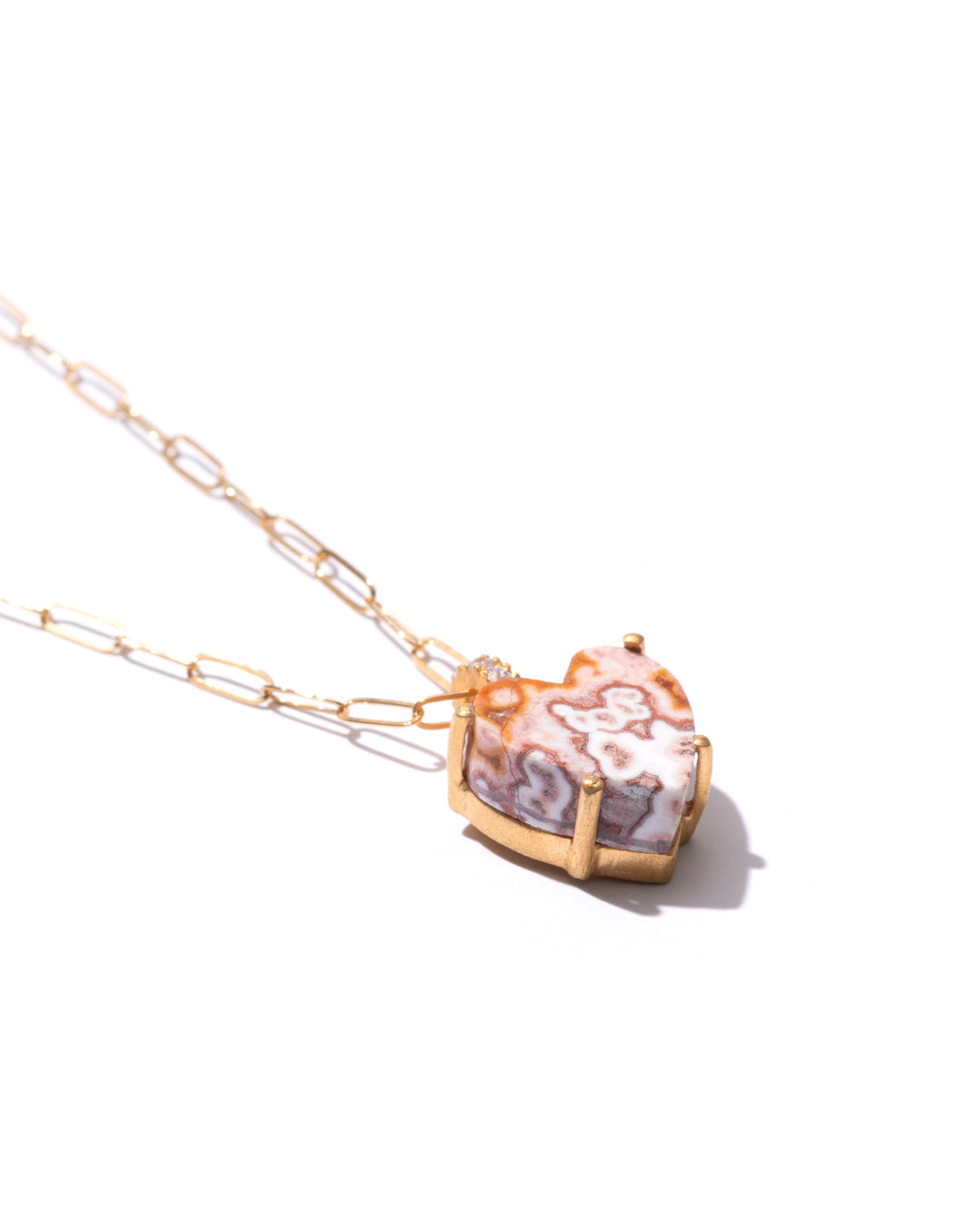 RAW-STONE CHARM - Rosita Jasper -  #724