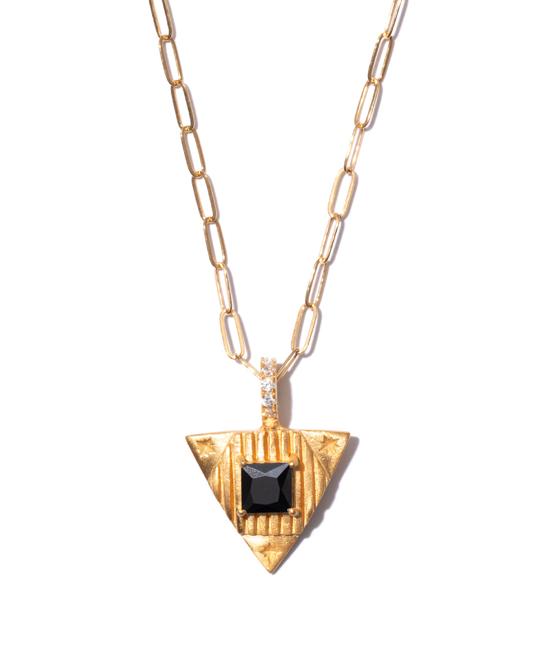 RAW-STONE CHARM - Onyx -  #860