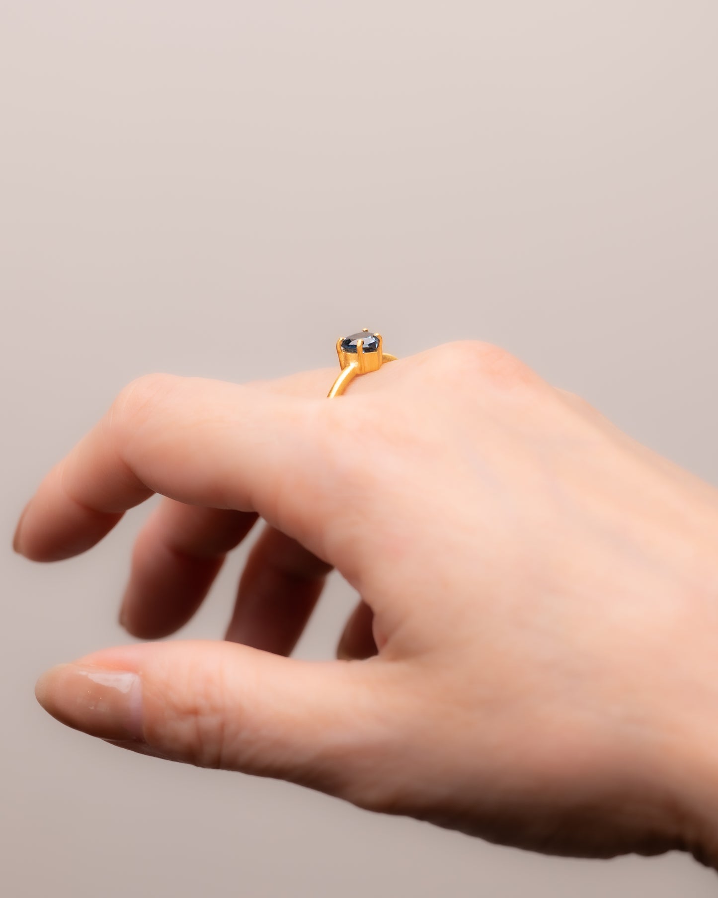 RAW-STONE RING - Topaz -  #1646