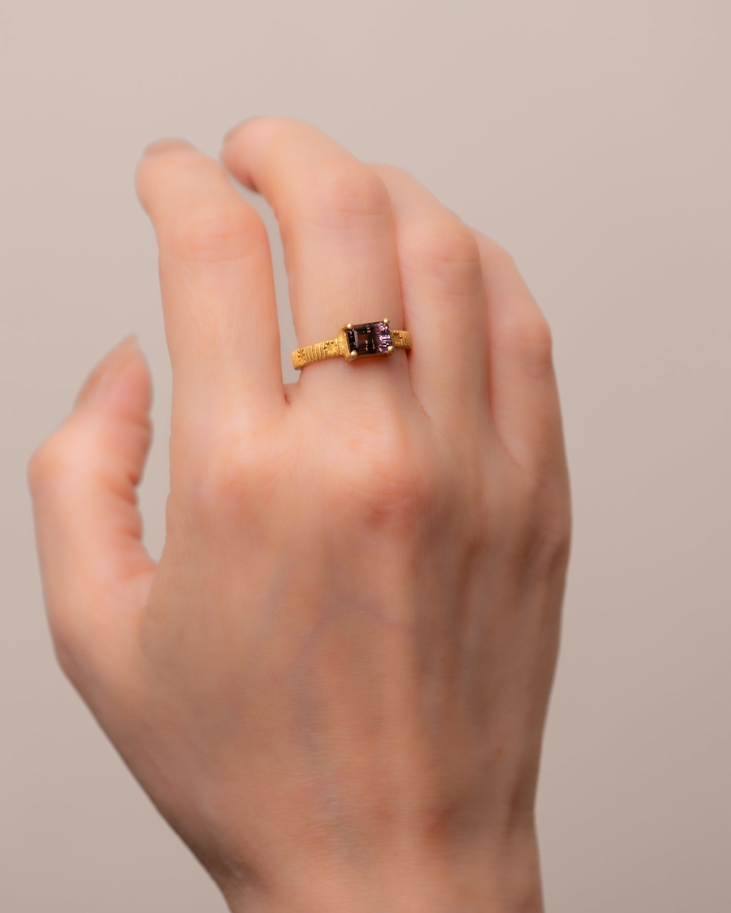 LINO RING - Tourmaline -  #017