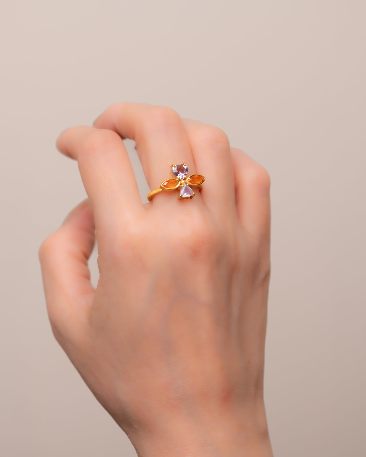 PATIO RING - Amethyst -  #023
