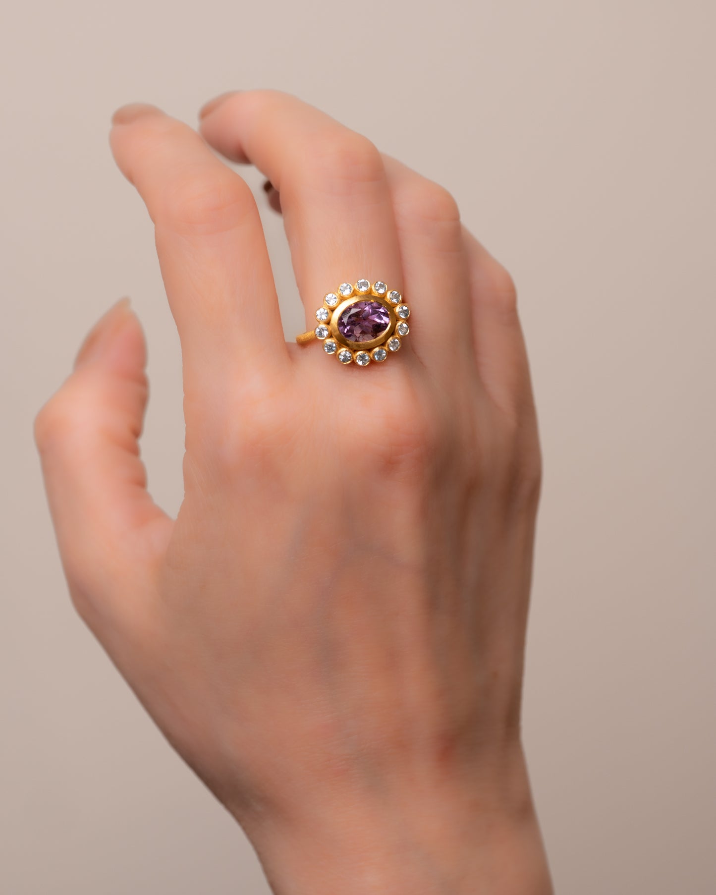 COCO RING - Amethyst -  #008