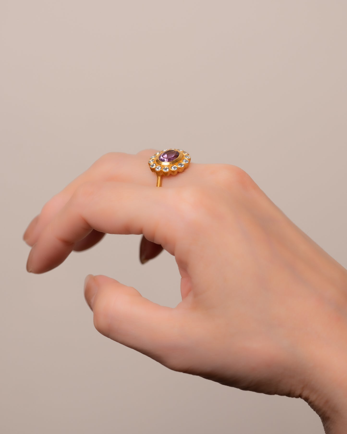 COCO RING - Amethyst -  #008