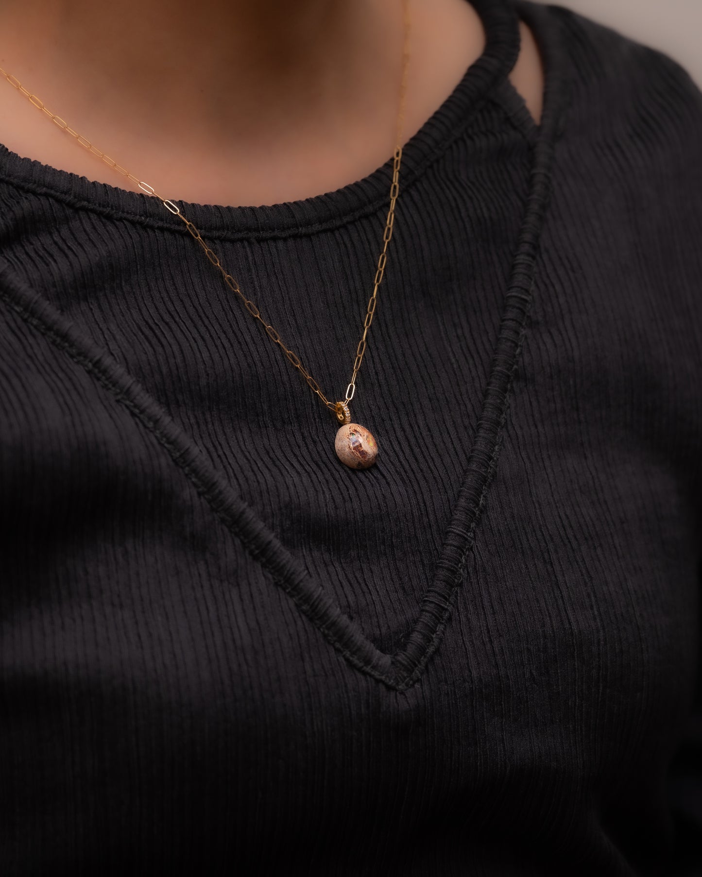 RAW-STONE CHARM - Cantera Opal -  #963