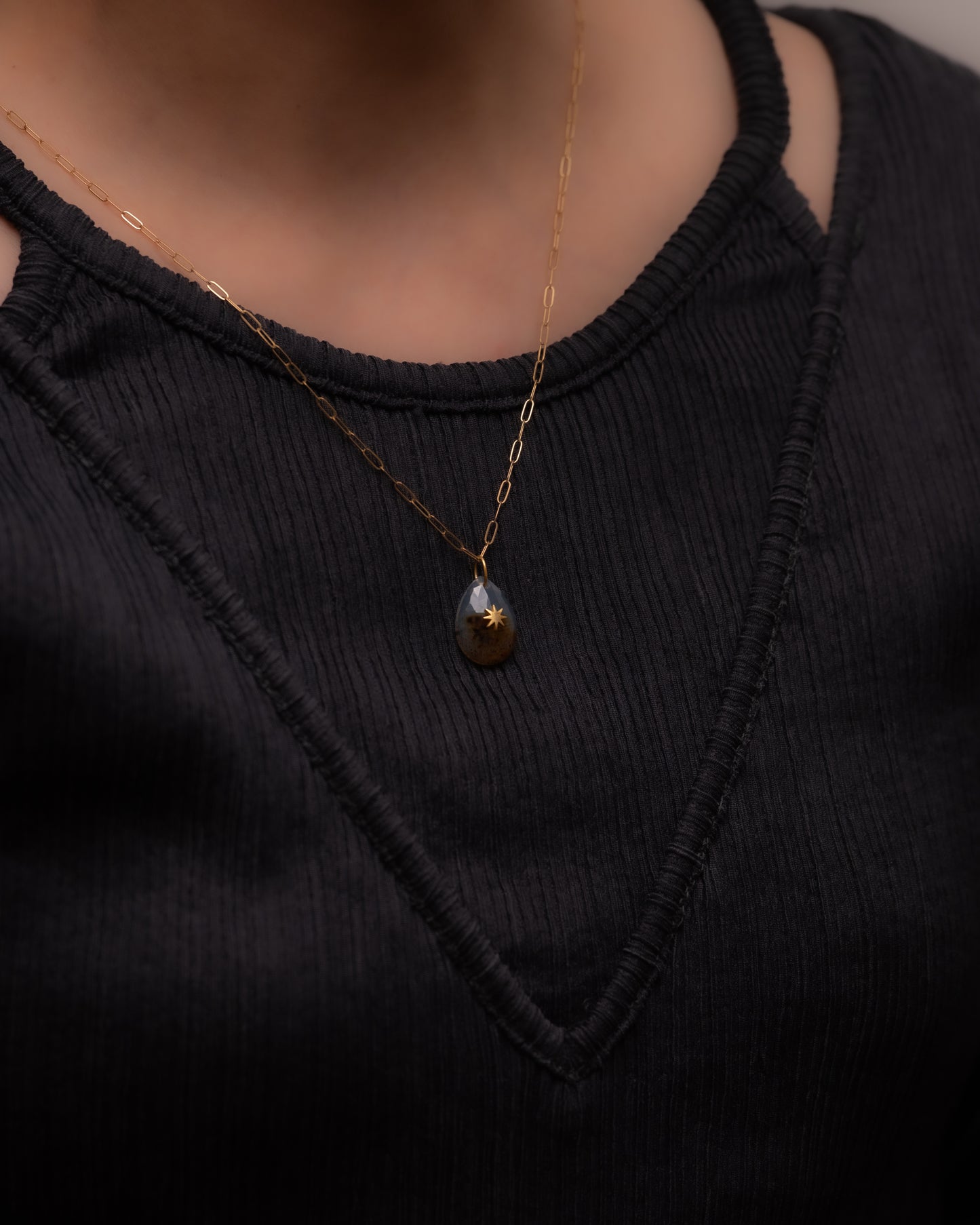 LINO CHARM - Montana Agate -  #238