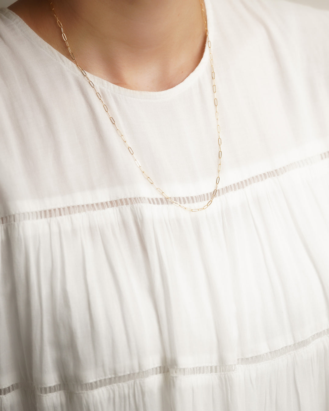 PAPER CLIP CHAIN 60cm #003