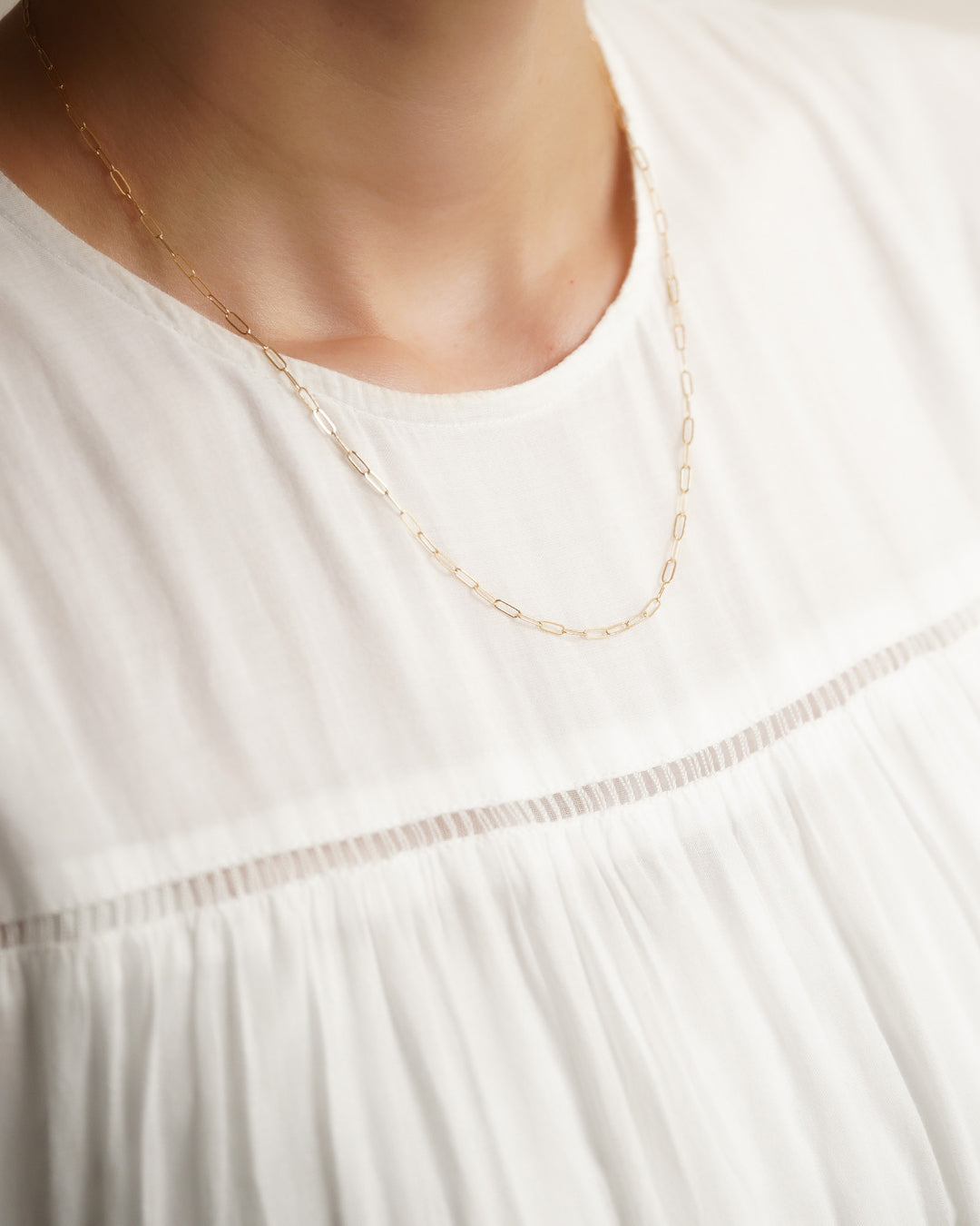 PAPER CLIP CHAIN 50cm #002