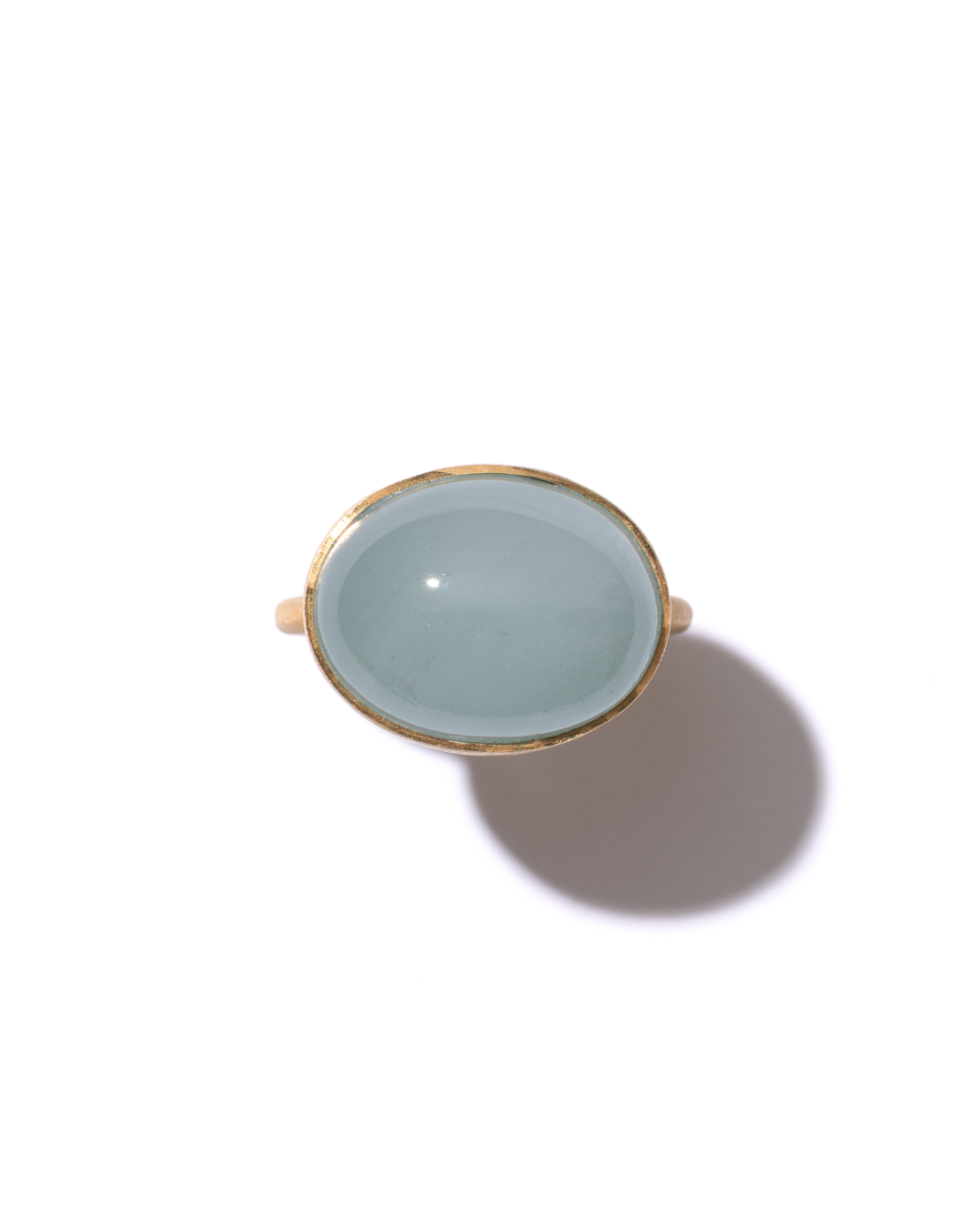 RAW-STONE RING - Aquamarine -  #1148
