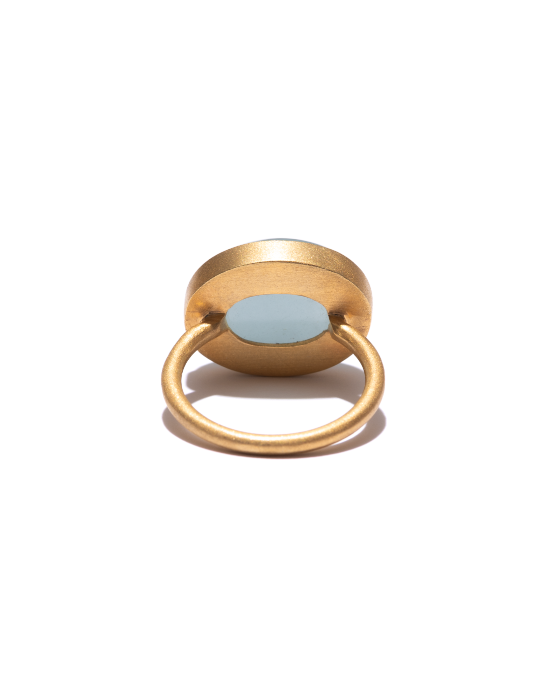 RAW-STONE RING - Aquamarine -  #1148
