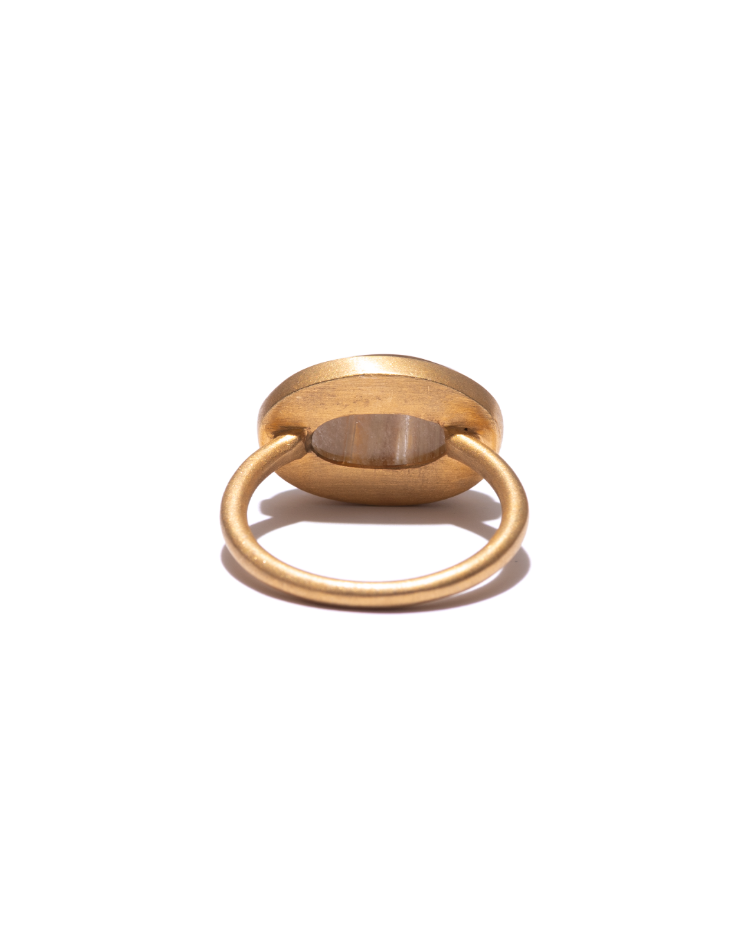 RAW-STONE RING - Rutilated Quartz -  #1401