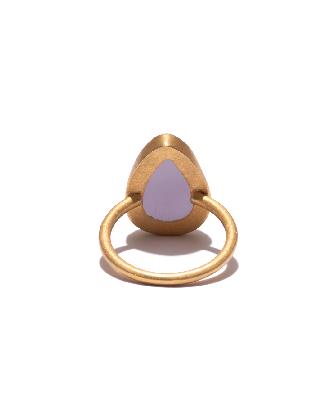 RAW-STONE RING - Chalcedony -  #1463