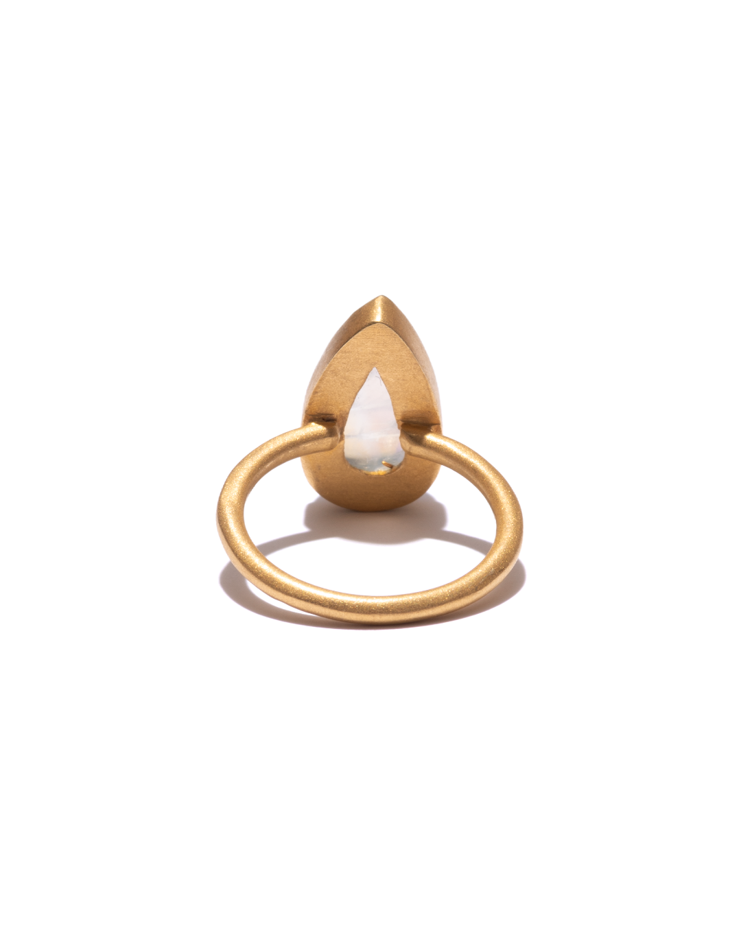 RAW-STONE RING - Moonstone -  #1438