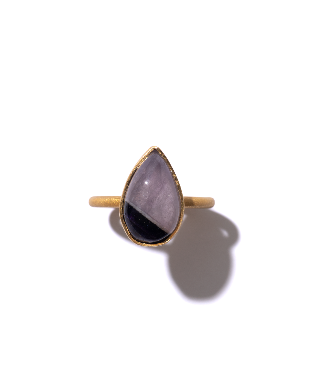 RAW-STONE RING - Amethyst -  #1440