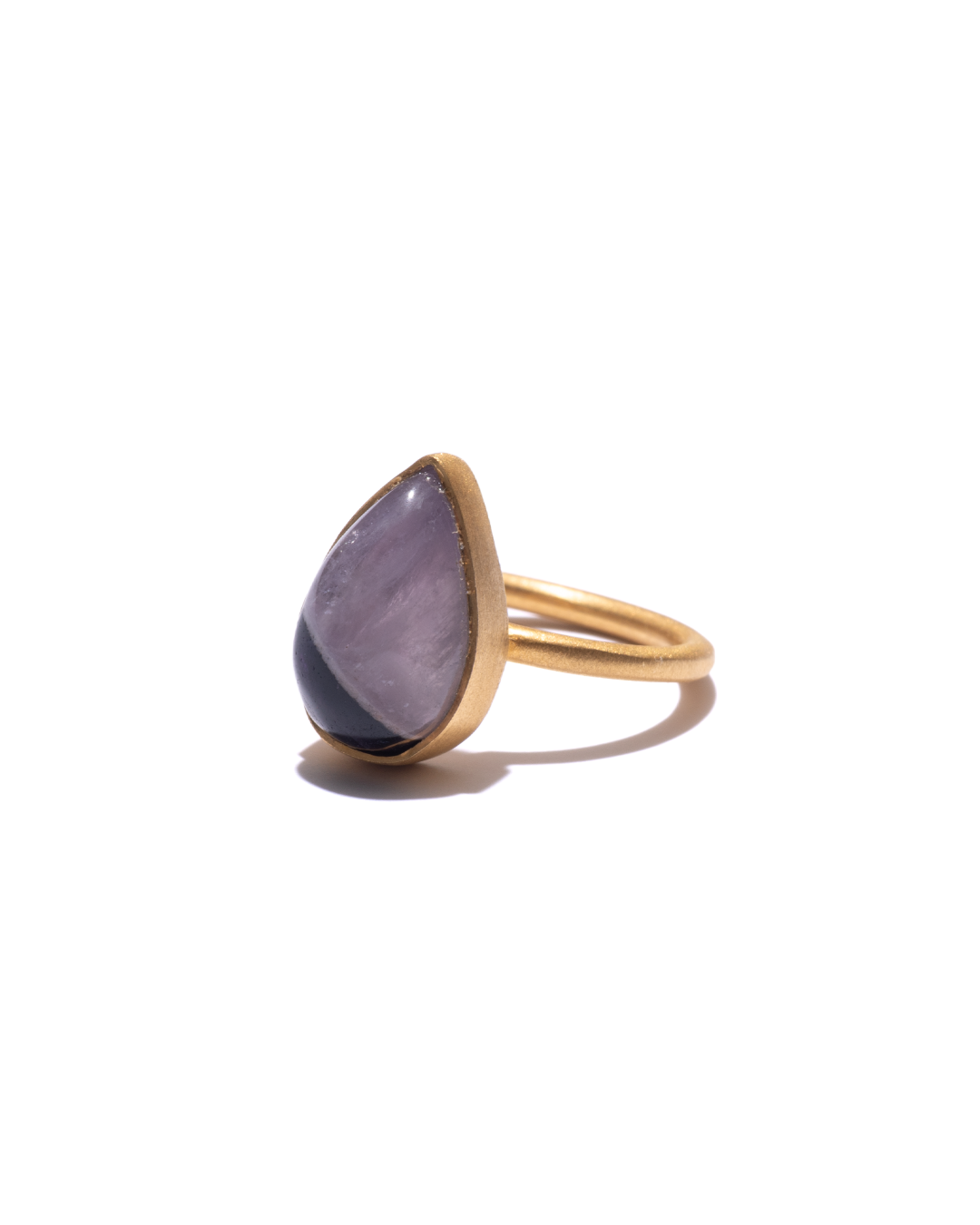 RAW-STONE RING - Amethyst -  #1440