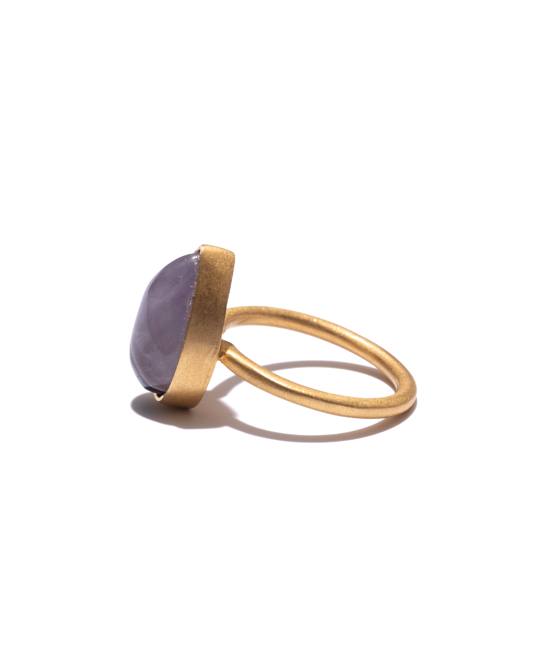 RAW-STONE RING - Amethyst -  #1440