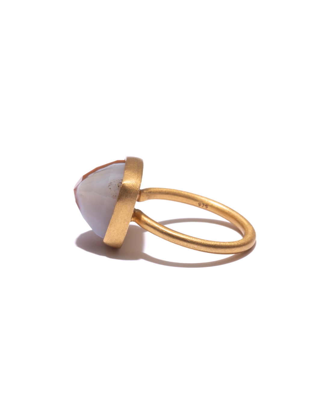 BANDED RING  -  Agate -  #123