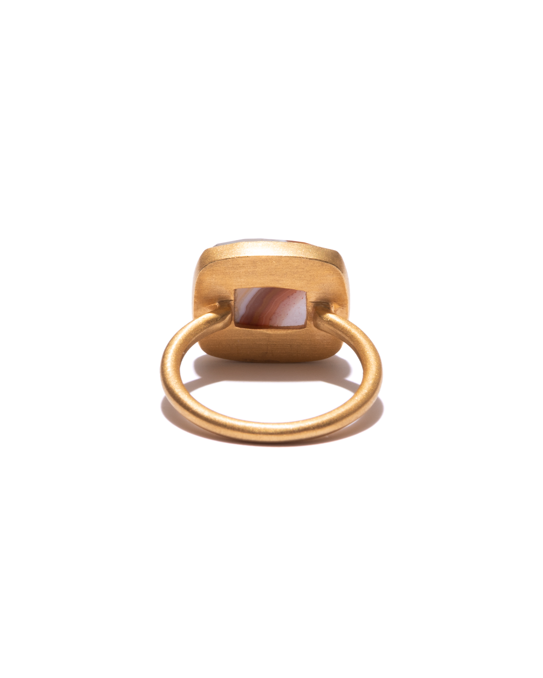BANDED RING  -  Agate -  #123
