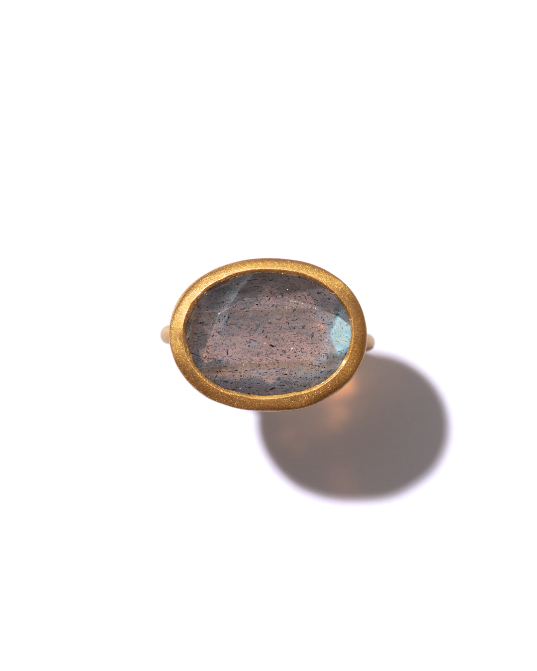 RAW-STONE RING - Labradorite -  #1600