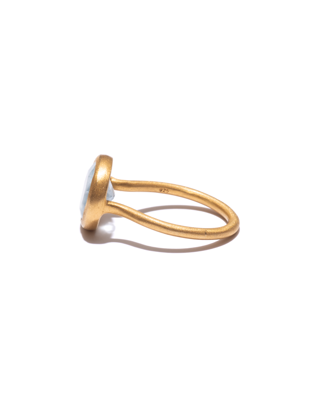 RAW-STONE RING - Aquamarine - #1450 – Kui Co. online