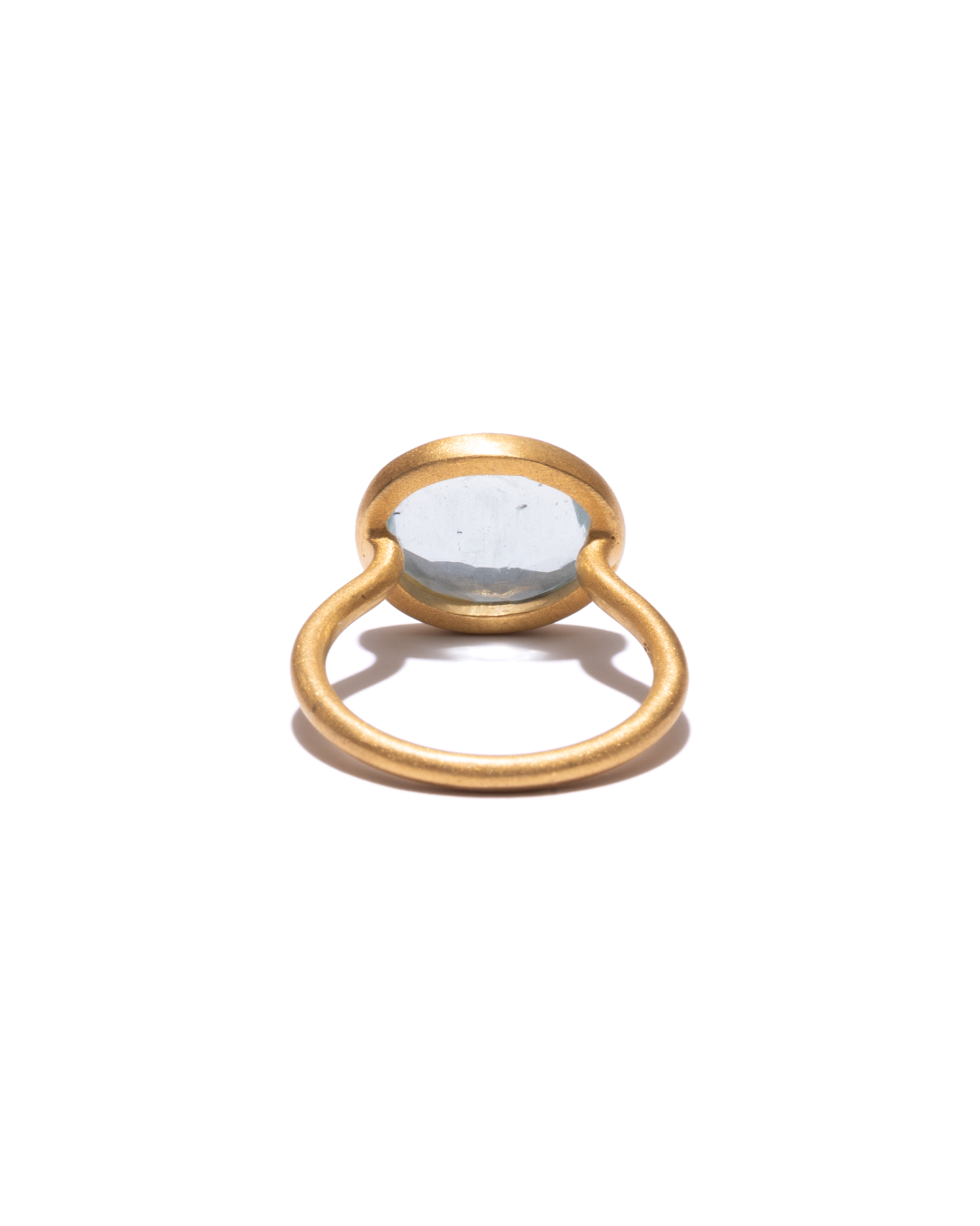 RAW-STONE RING - Aquamarine -  #1450