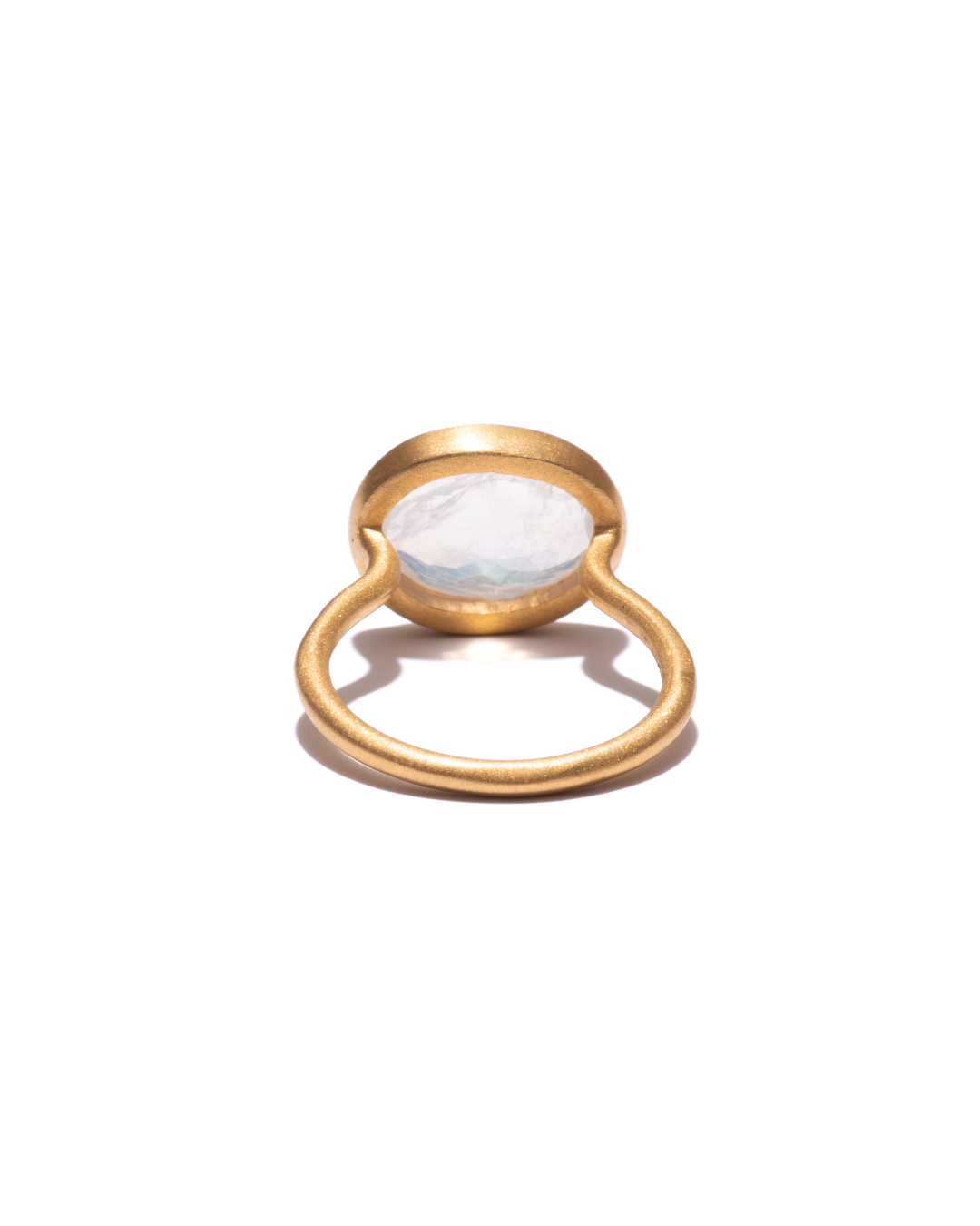 RAW-STONE RING - Moonstone -  #1604