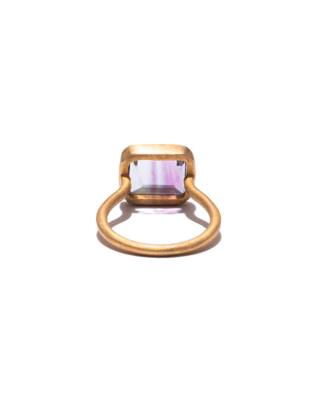 RAW-STONE RING  -  Fluorite -  #1554