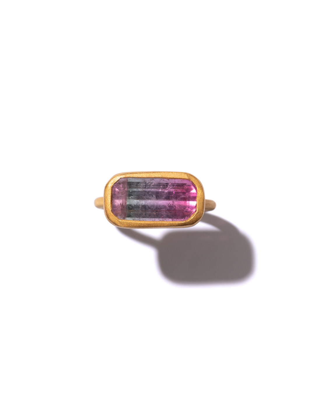 RAW-STONE RING - Tourmaline -  #1578