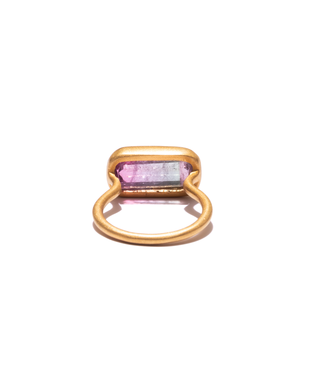 RAW-STONE RING - Tourmaline -  #1578