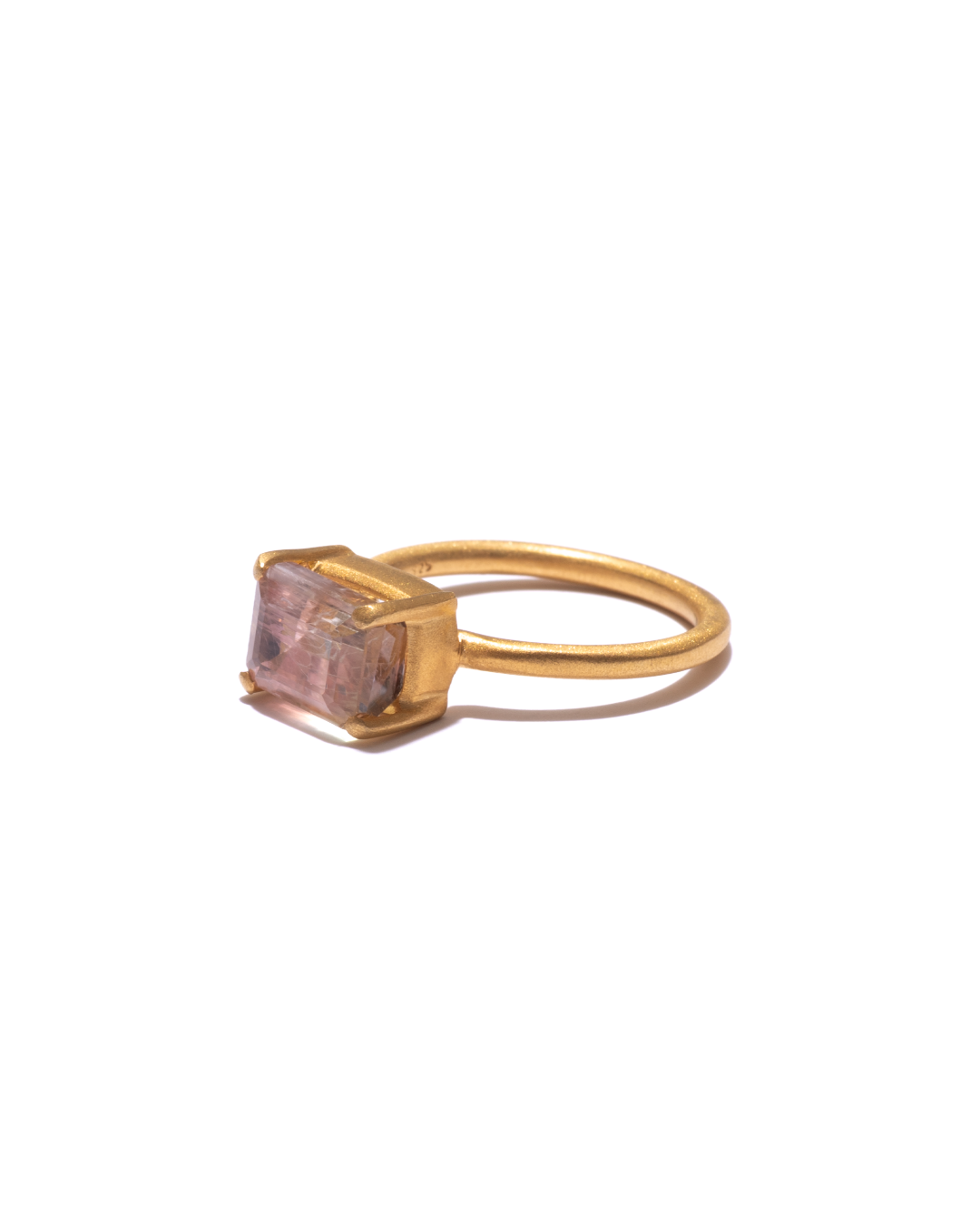 RAW-STONE RING - Tourmaline -  #1582