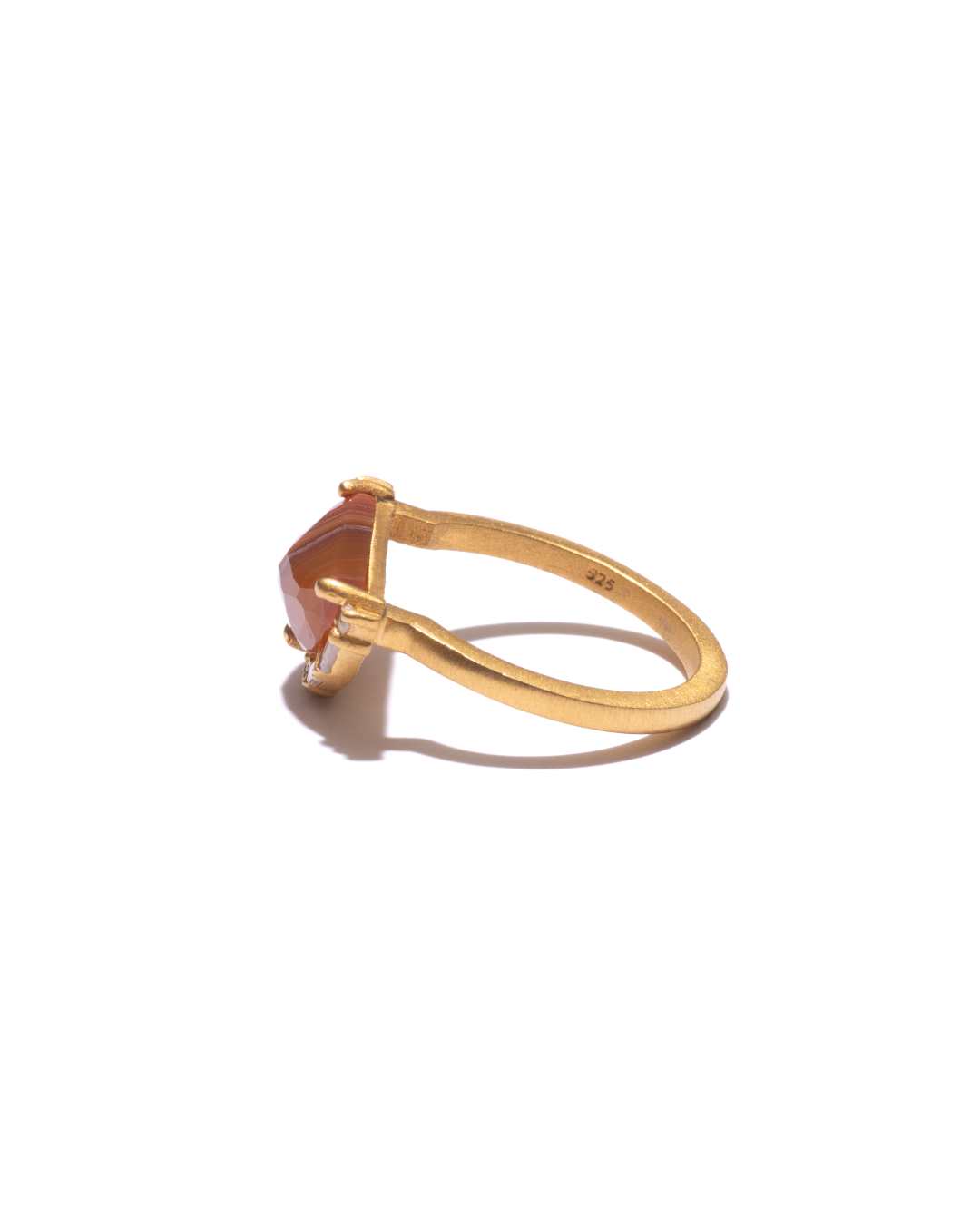 BANDED RING - Laguna Agate -  #167