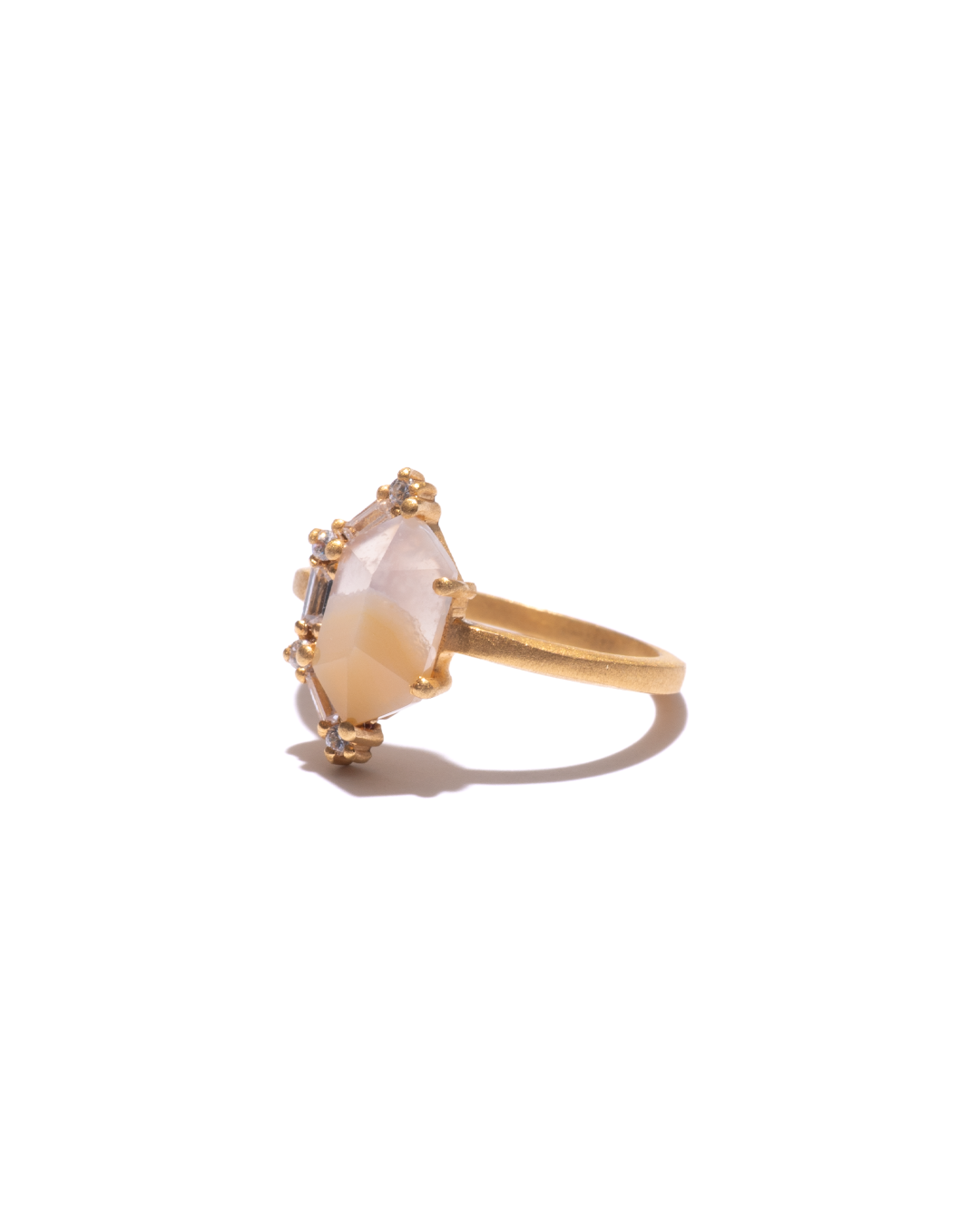 BANDED RING - Laguna Agate -  #109