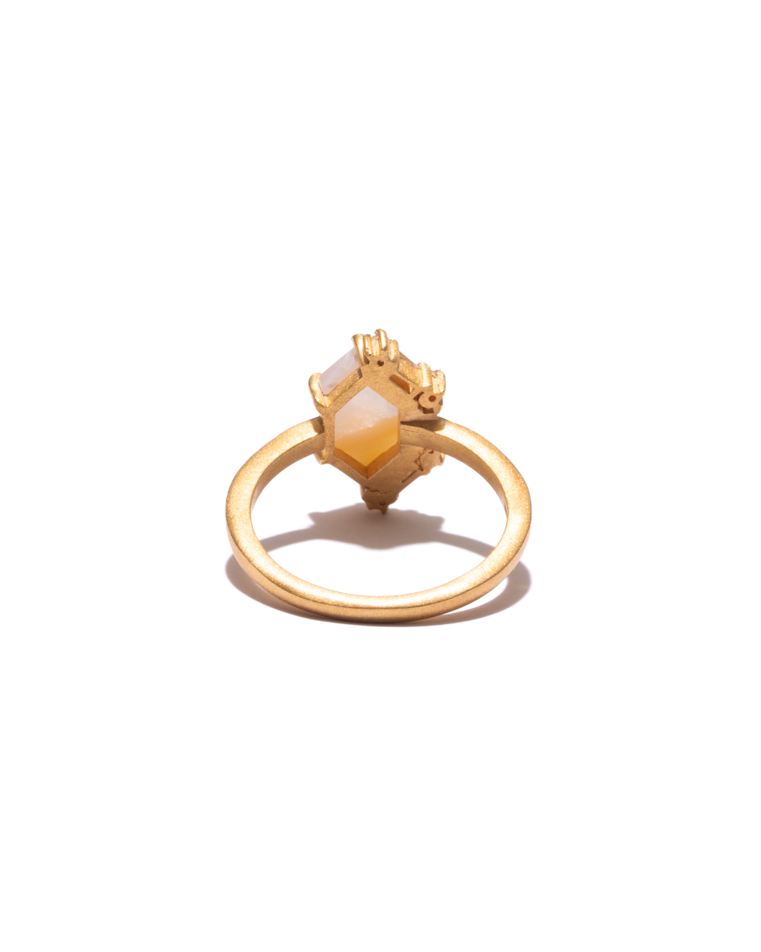 BANDED RING - Laguna Agate -  #109