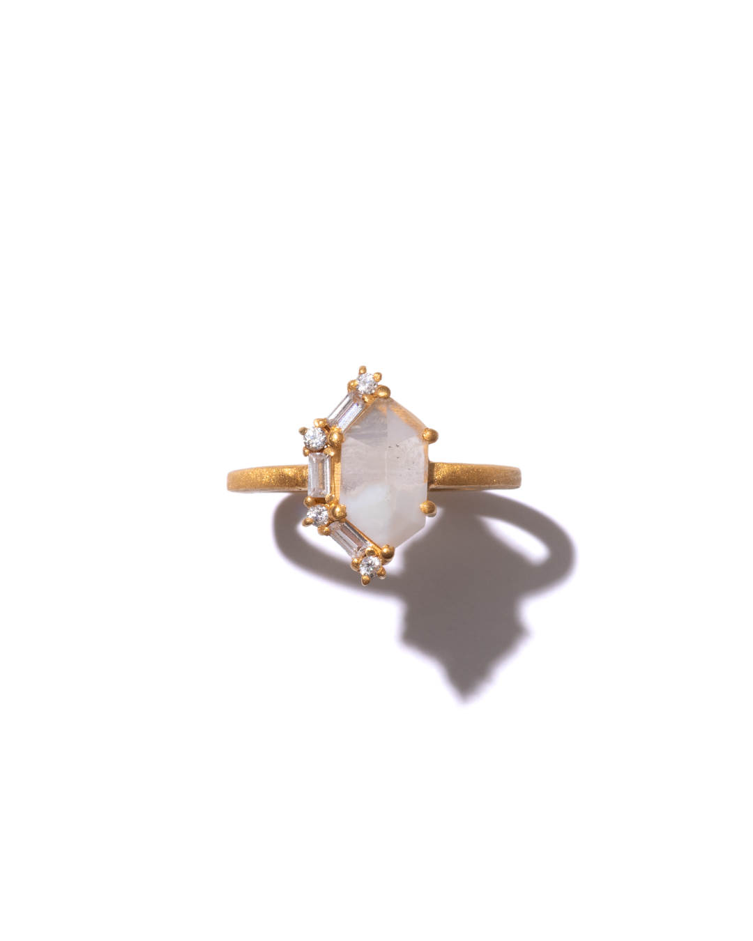 BANDED RING - Calcite -  #110