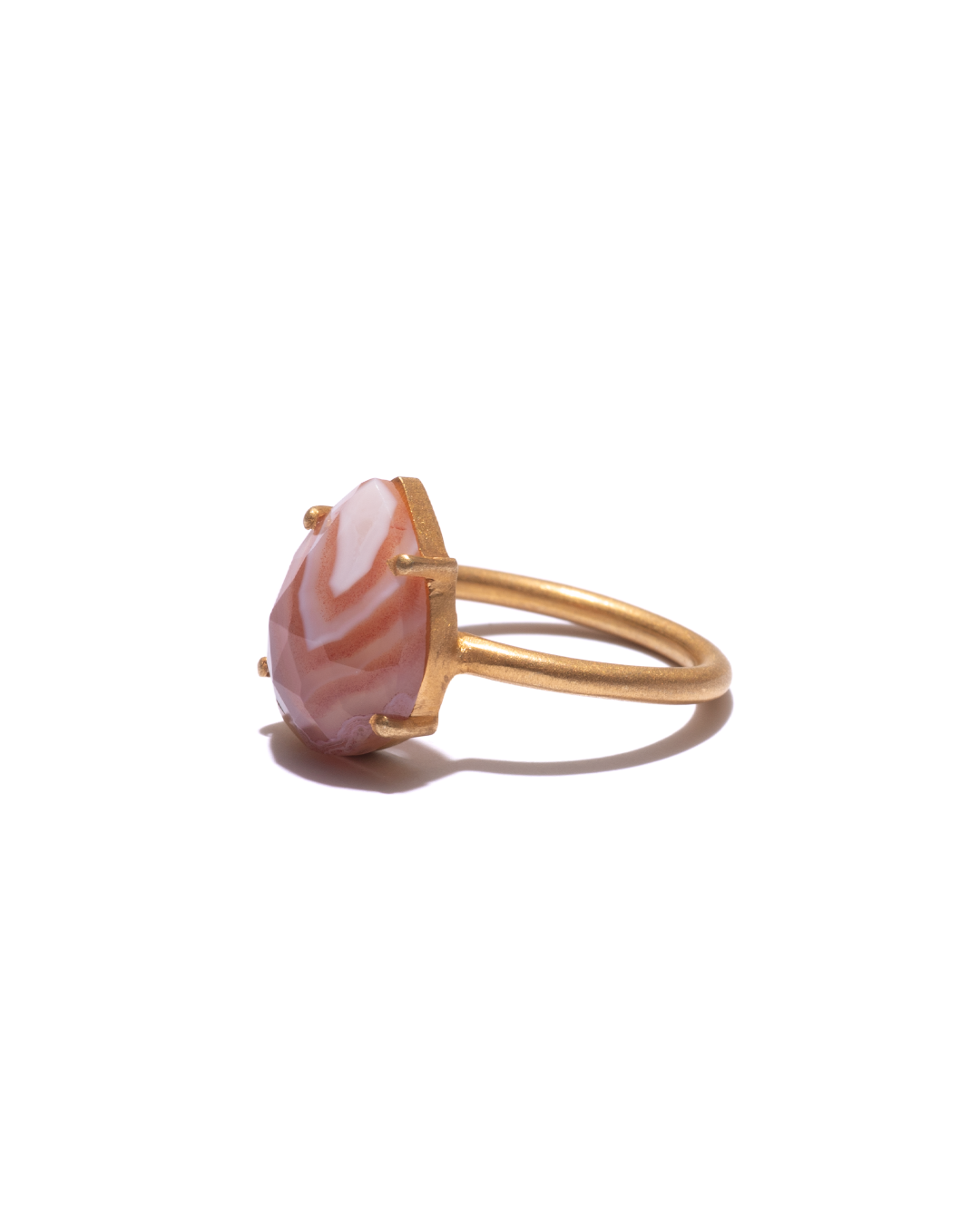 BANDED RING  -  Agate -  #065