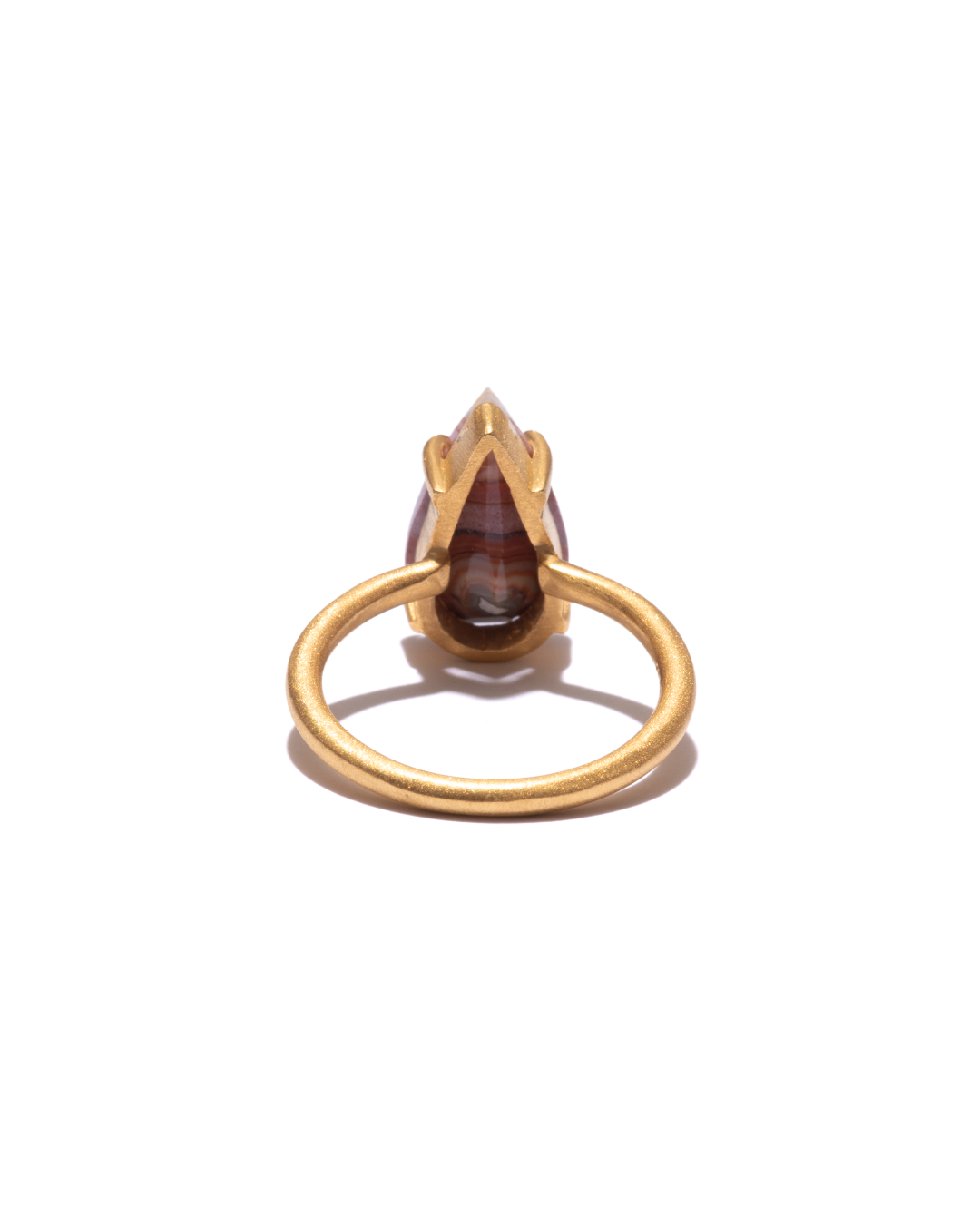 BANDED RING - Dryhead Agate -  #130