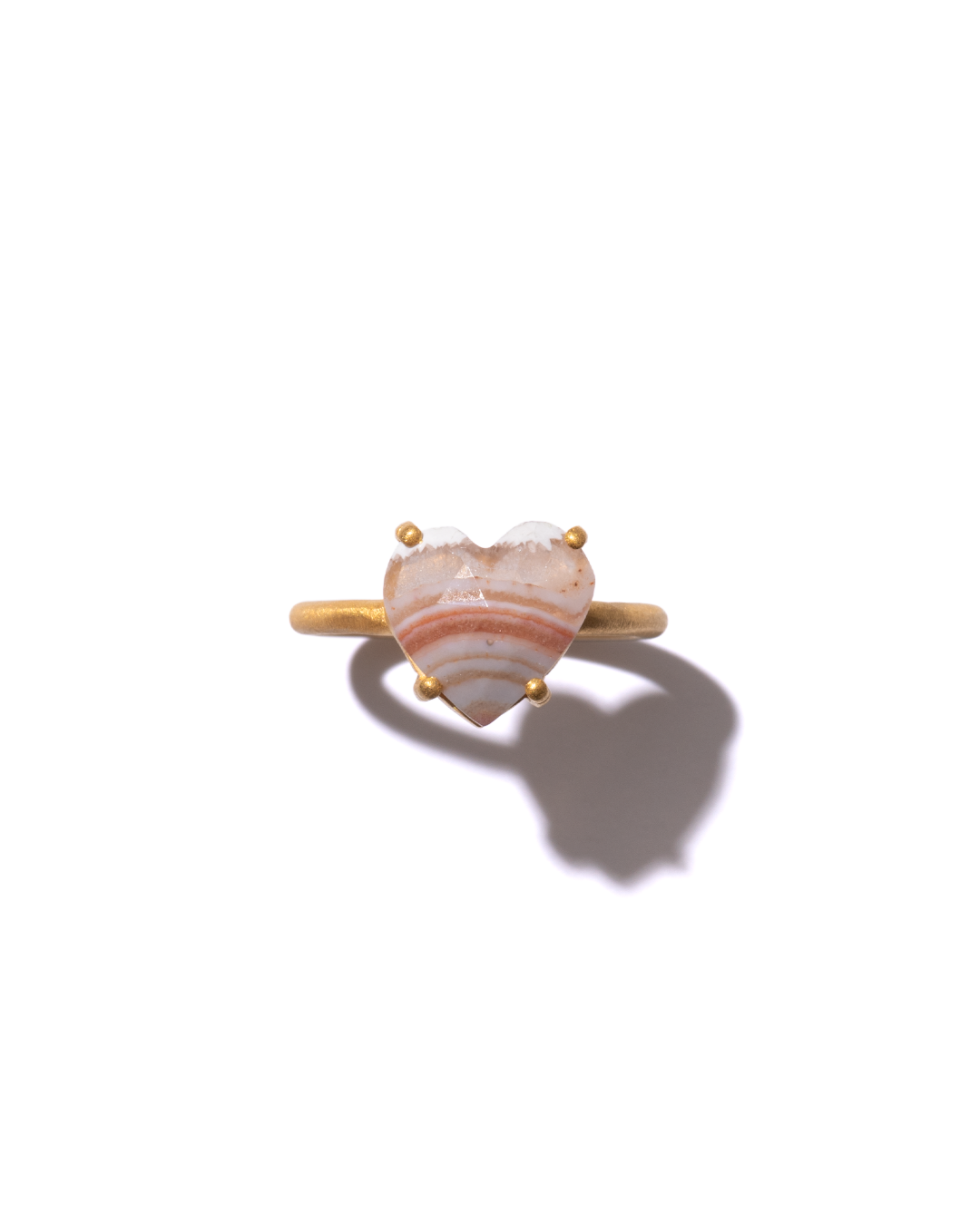 BANDED RING - Dryhead Agate -  #132