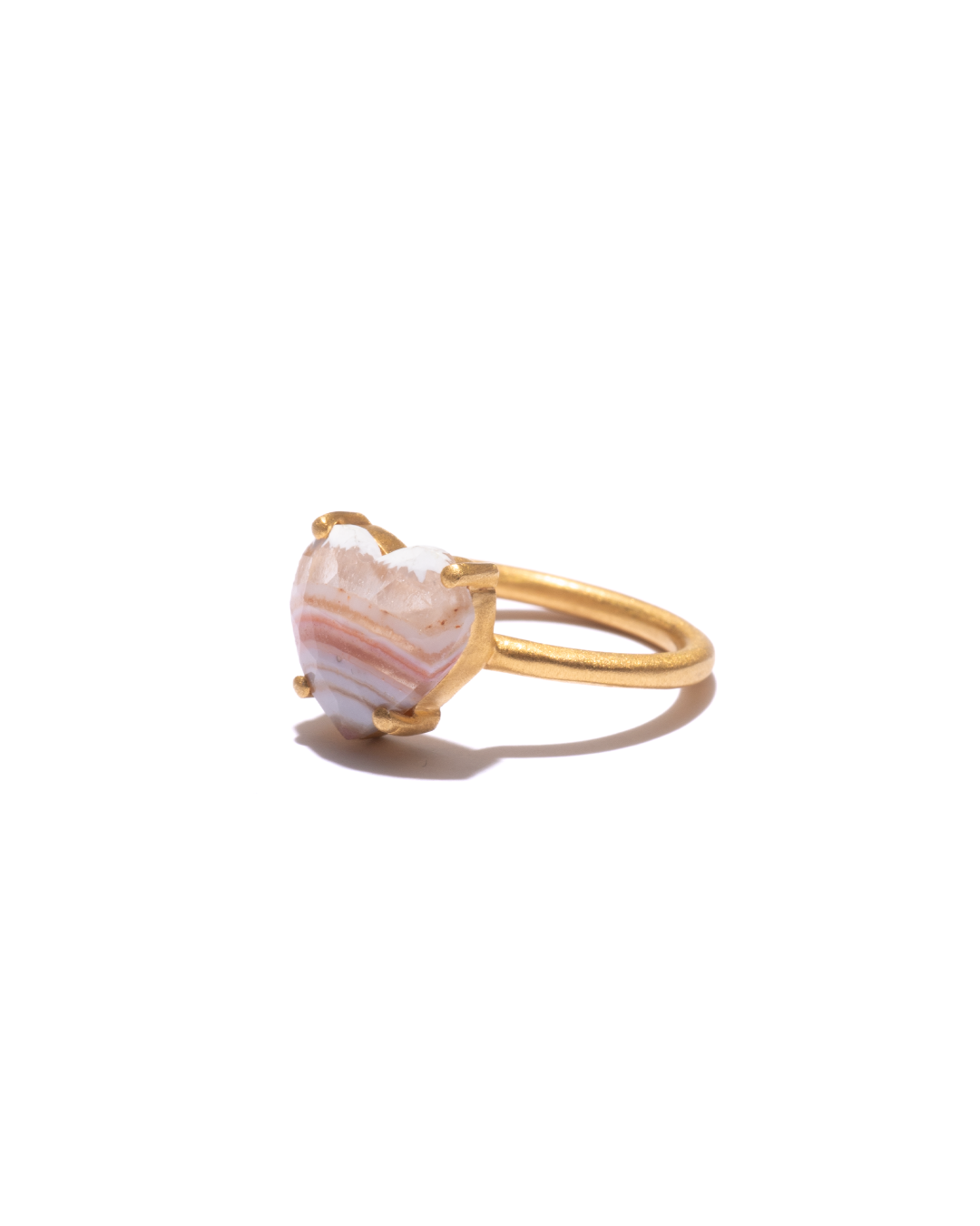 BANDED RING - Dryhead Agate -  #132