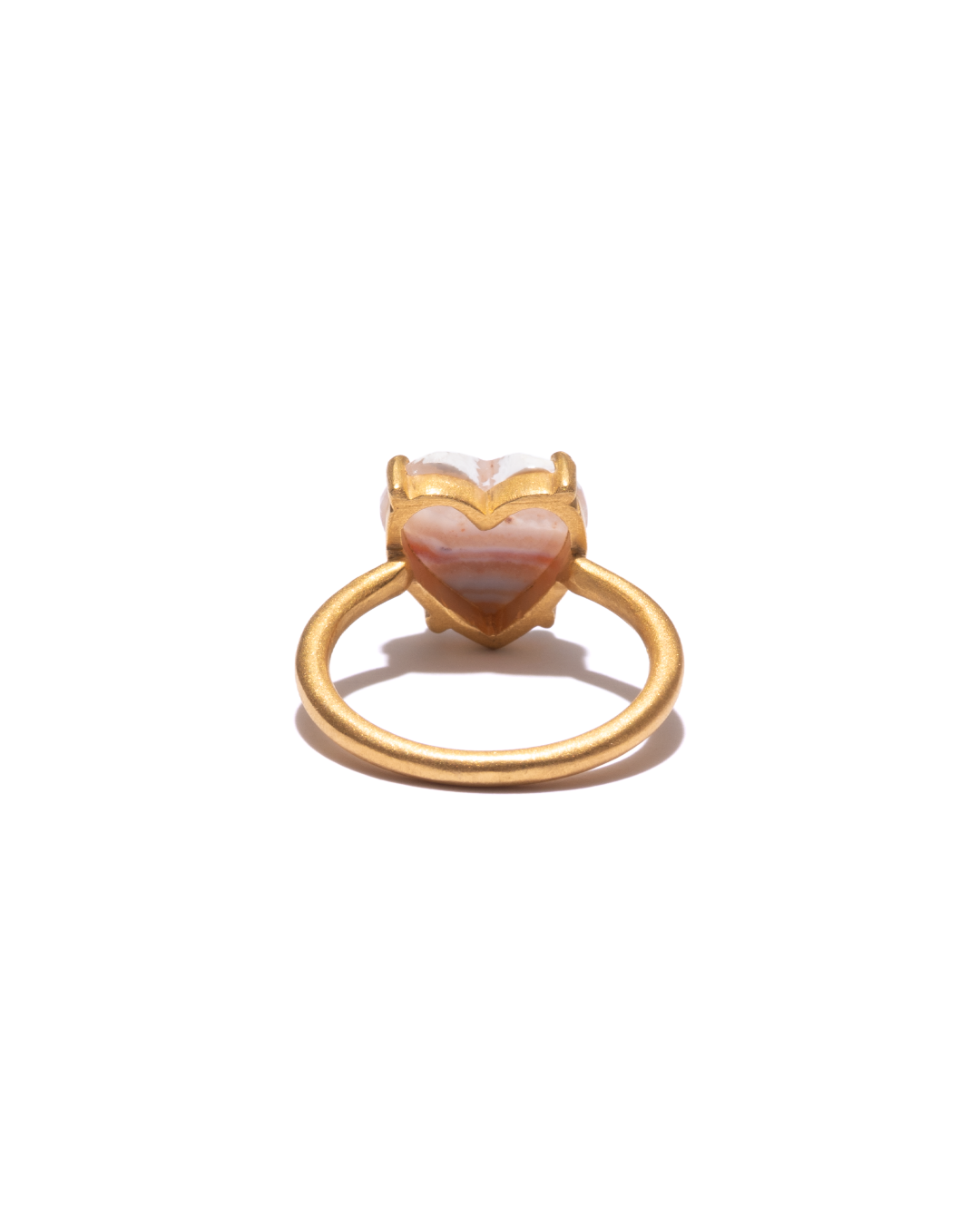 BANDED RING - Dryhead Agate -  #132