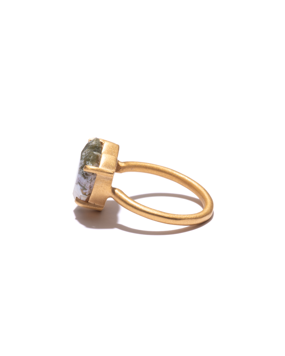 BANDED RING - Ocean Jasper -  #190