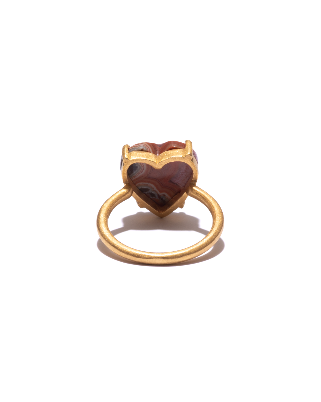 BANDED RING  -  Dryhead Agate -  #128