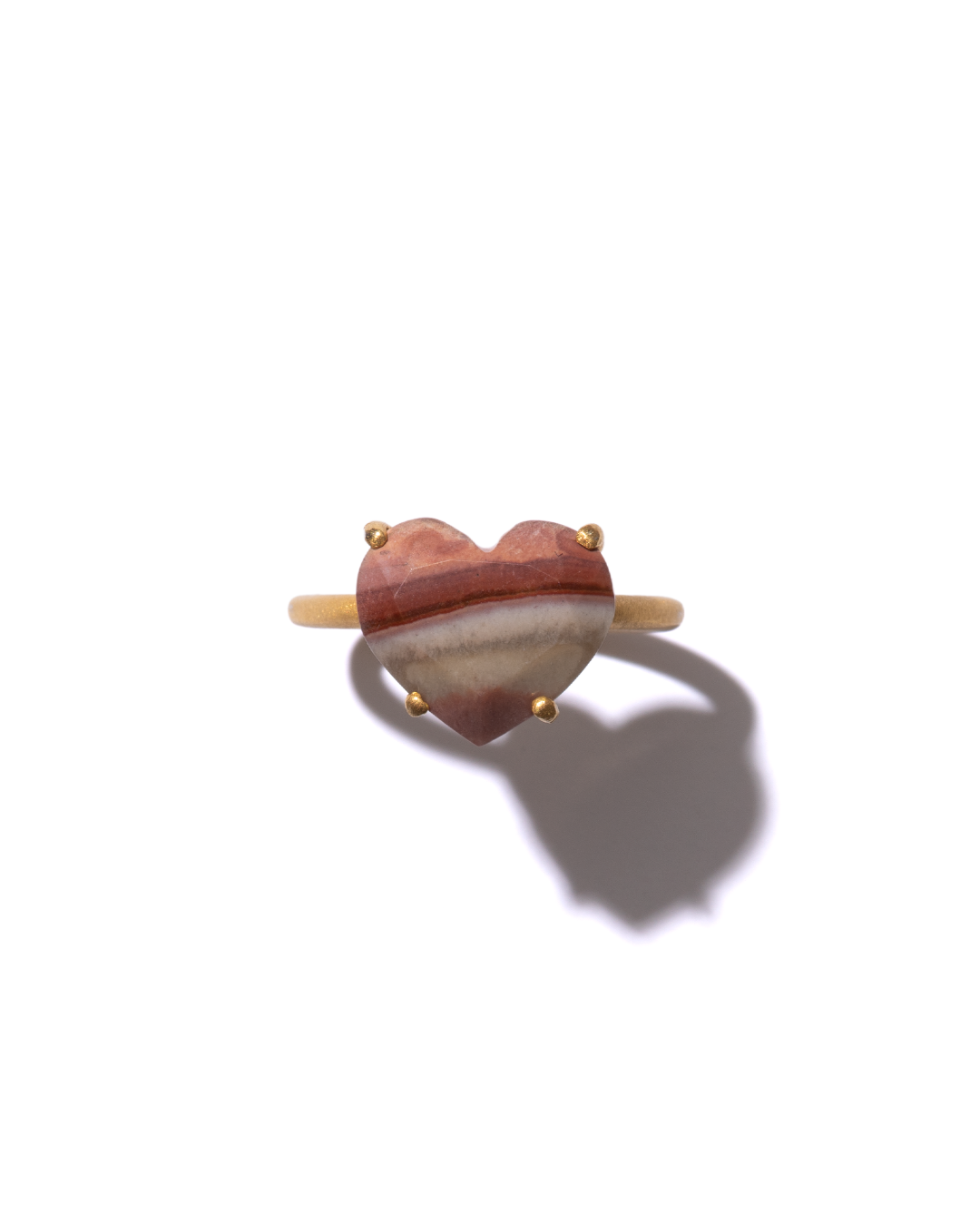 RAW-STONE RING - Polychrome Jasper -  #1305