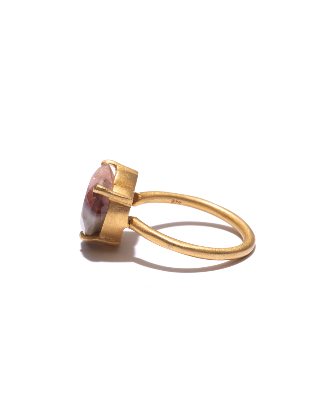 RAW-STONE RING - Polychrome Jasper -  #1305
