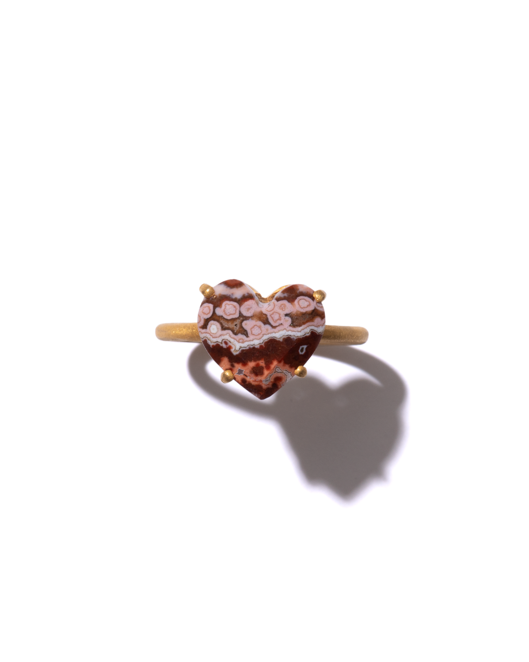 BANDED RING  -  Ocean Jasper -  #144