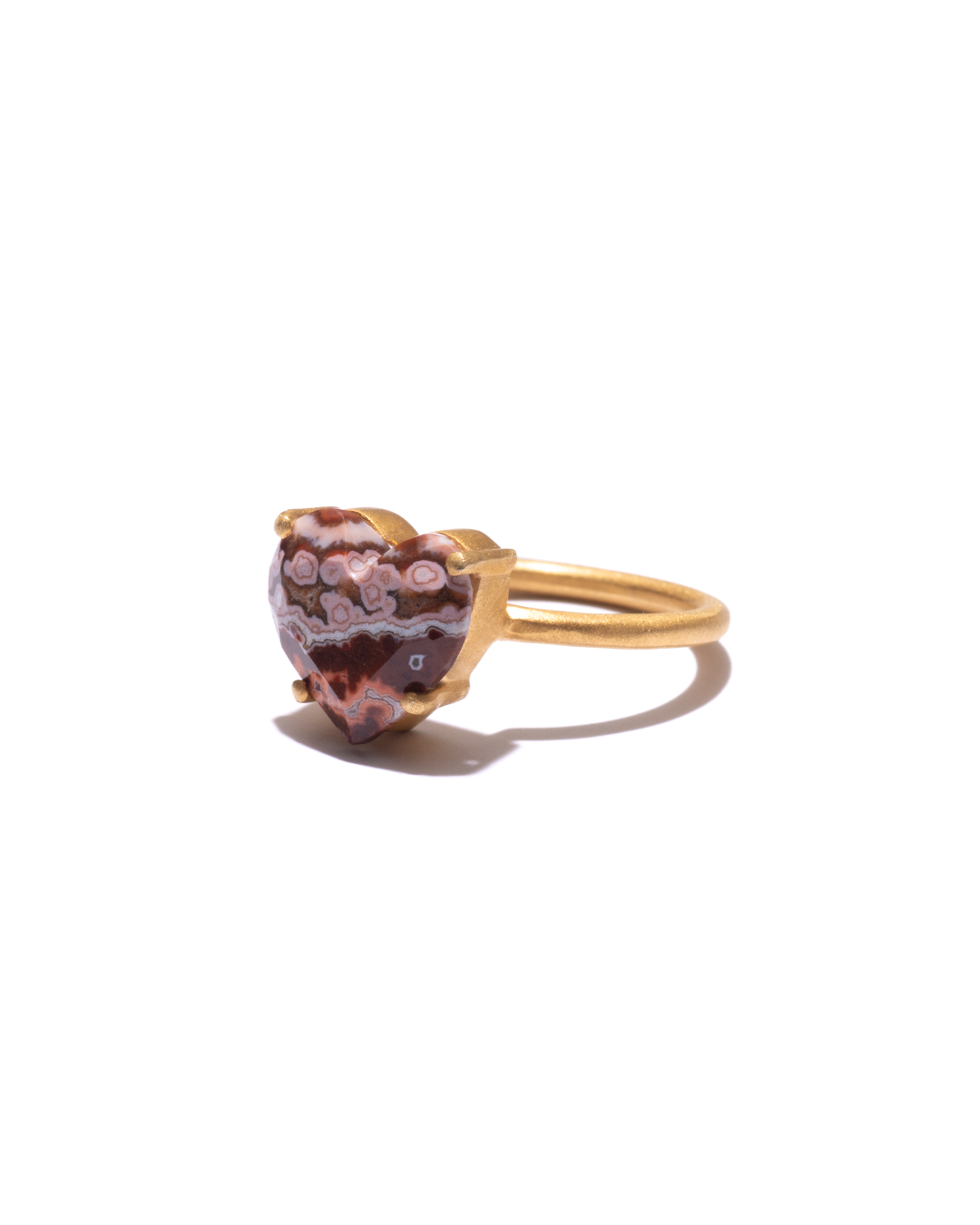 BANDED RING  -  Ocean Jasper -  #144