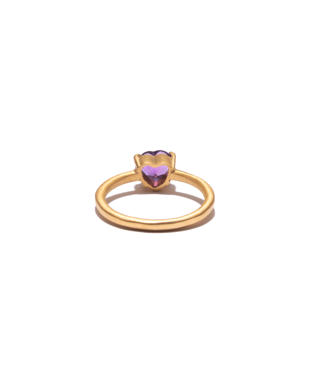 RAW-STONE RING - Amethyst -  #1645