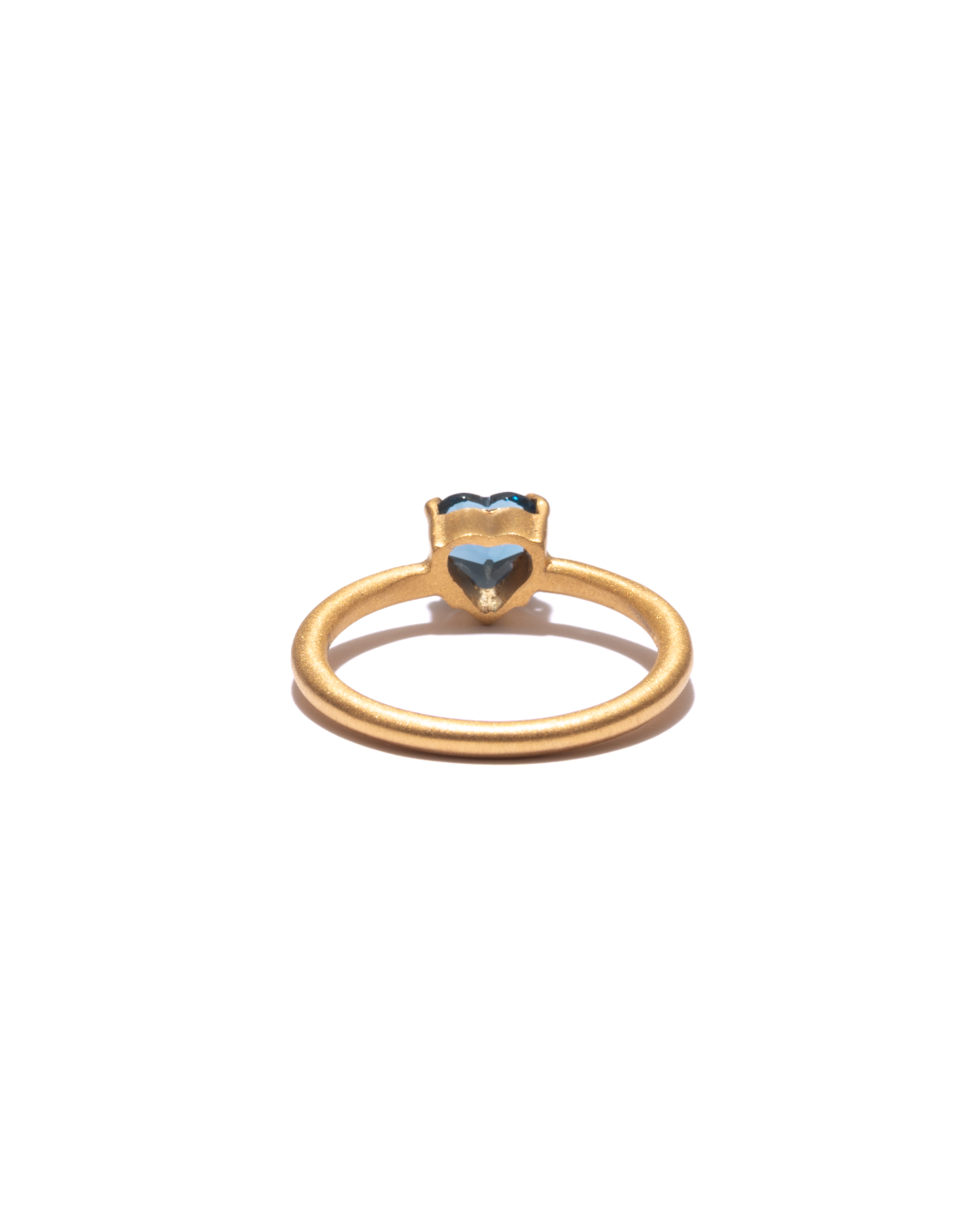 RAW-STONE RING  -  London Blue Topaz -  #1647